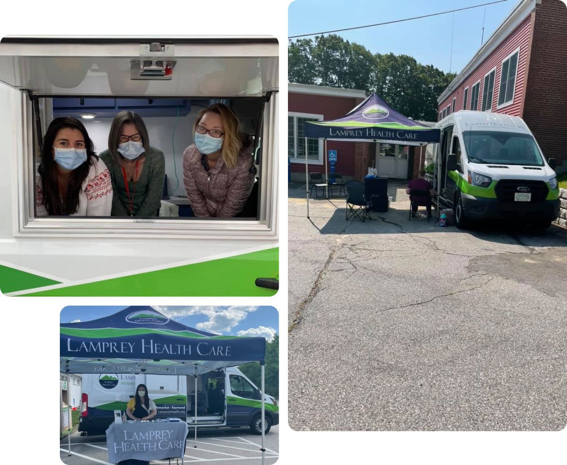 lamprey care van photo set